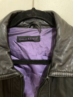 Knoles and Carter Leather Jacket - Size XL