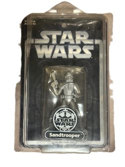 Star Wars Silver Saga Edition Sandtrooper action figure by Hasbro