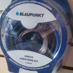 BLAUPUNKT 4 GAUGE AMPLIFIER KIT