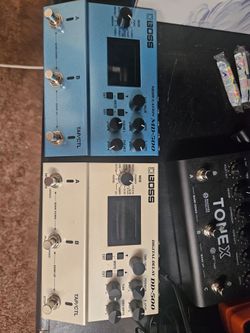 Boss MD & DD 500 Guitar pedals