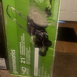 Green Works Electric Lawn Mower