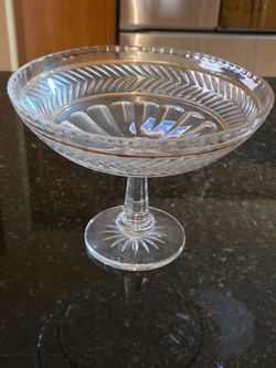 Crystal with Gold Accent Centerpiece