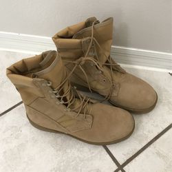 Military Summer Boots. Desert Tan NEW Size 9W