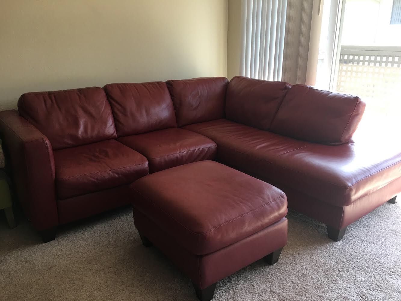Italsofa Leather Sectional Sofa for Sale in Sunnyvale CA OfferUp