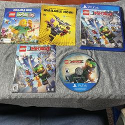LEGO NINJAGO MOVIE VIDEOGAME (PS4) COMPLETE IN BOX
