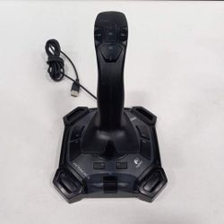 Logitech ATTACK 3 Video Game Flight Joystick Controller USB Wired For PC -Tested