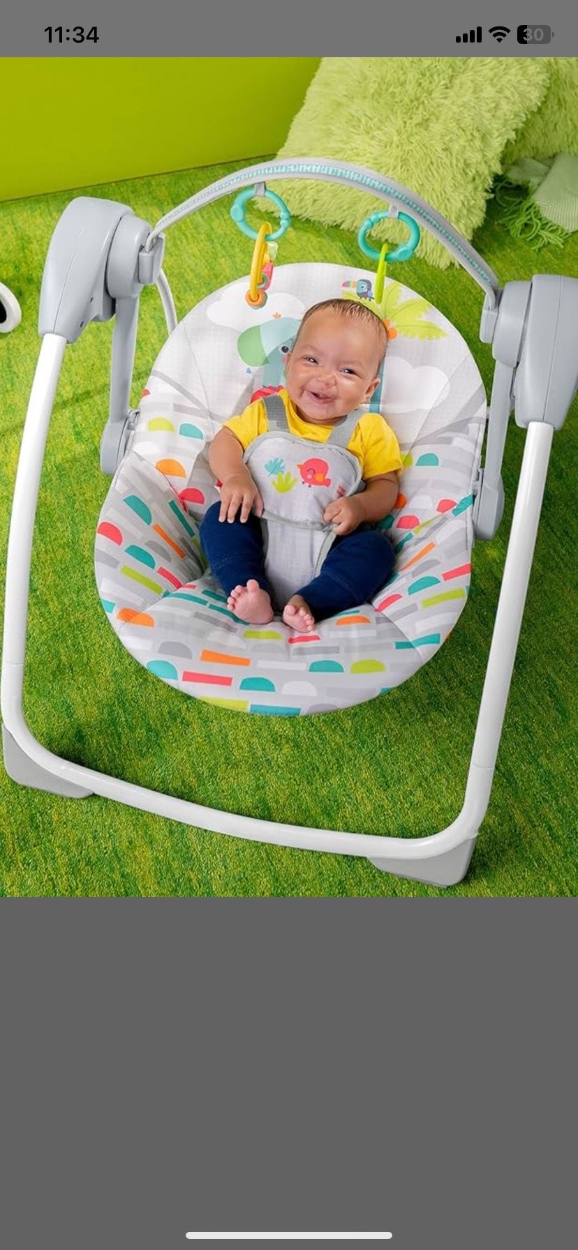 Baby swing