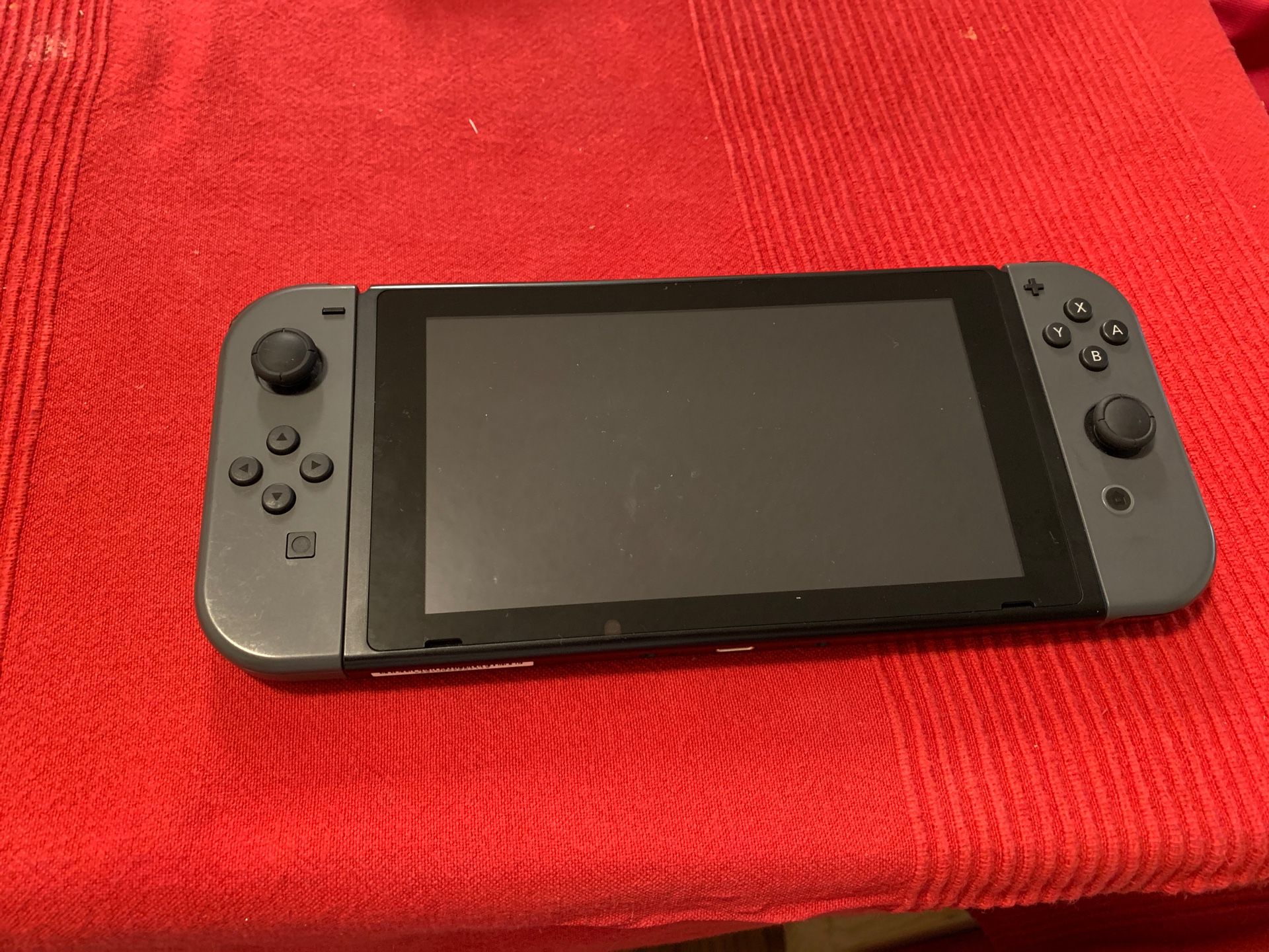 Nintendo Switch w/ Games and a 256GB memory card