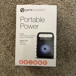 Portable Bluetooth Speaker Pure Acoustics