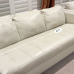 Leather Sofa Set (sofa Couch And Loveseat)