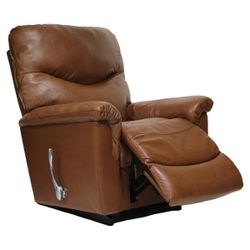 GENUINE La-Z-Boy James Manual Leather Rocker Recliner (retail $1,775)