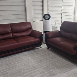 LEATHER SOFA