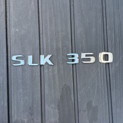 Mercedes Slk 350 Badge 