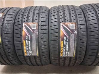 ( 4 TIRES  ) 255/35R18 BLACKHAWK