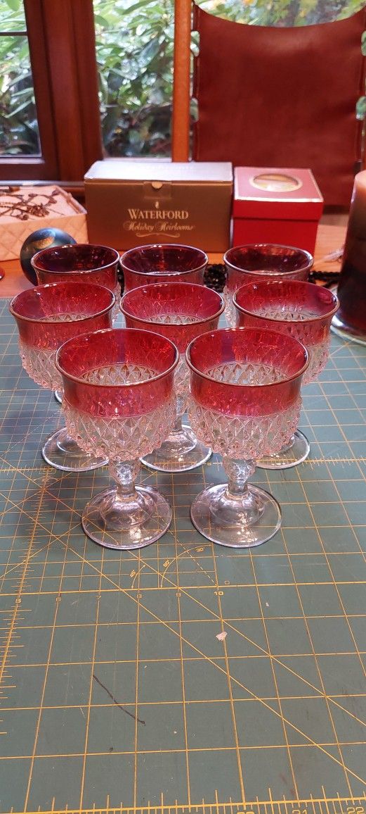 Indiana Glass Diamond Point