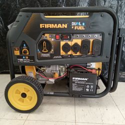 Firman  Dual Fuel Generator 