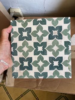 Beautiful porcelain tile for floor or wall - 8x8 inches