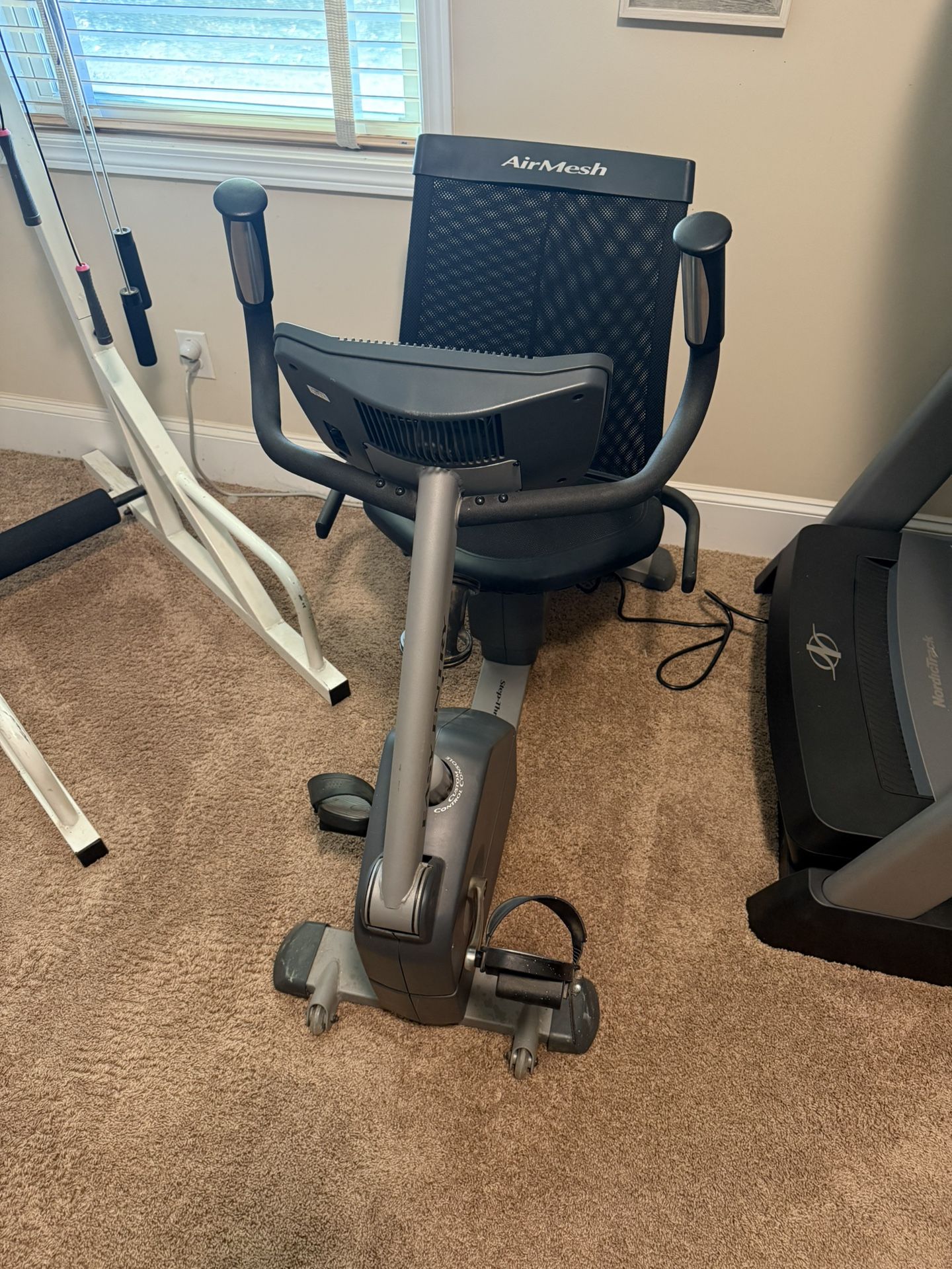 Exercise Bicycle with fan.