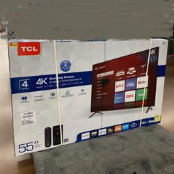 55” TCL Smart 4k Led Uhd Tv 