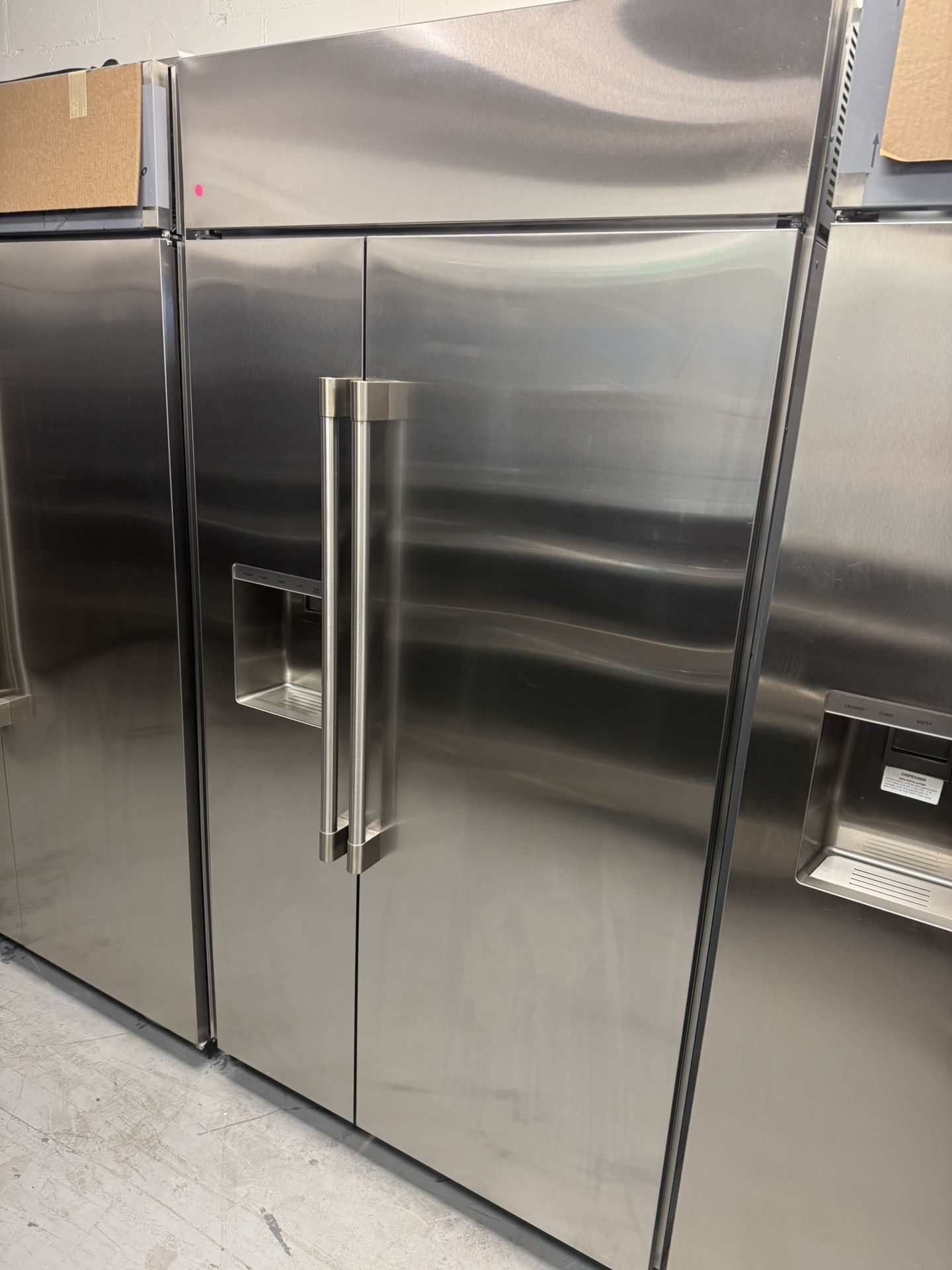 Ge Monogram 42 Inch Side By Side Refrigerator And Freezer