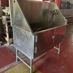 Stainless Steel Dog Bath Tub
