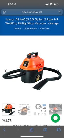 Armor All Wet, Dry Vac 2 Hp