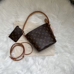 Louis Vuitton All In Bb Monogram Brown Should Bag