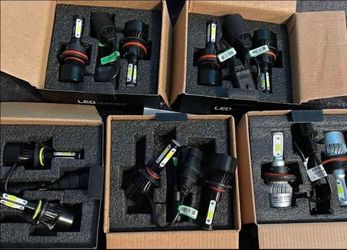 H11 9004 H8 H9 9005 Hb4 9005 Hb3 9007 H13 9008 LED Bulbs Bombillas Focos Luces