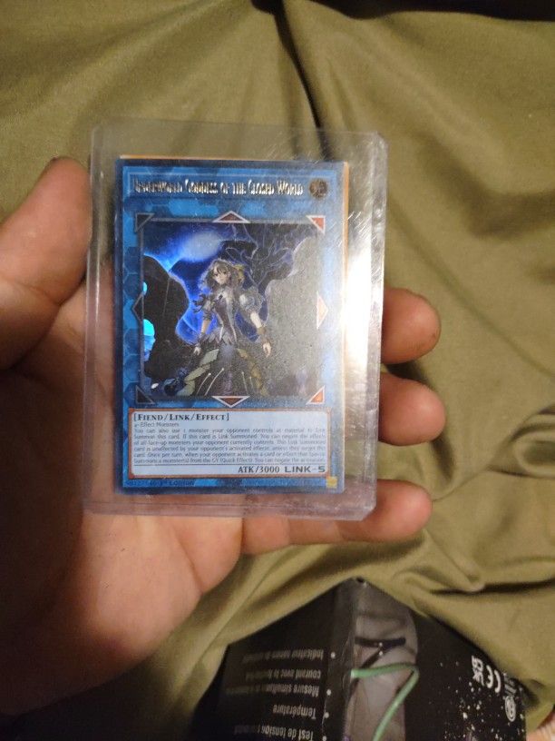 Here’s a clean and effective OfferUp listing description for your Yu-Gi-Oh! card:


---

Underworld Goddess of the Closed World – Yu-Gi-Oh! 1st Editio