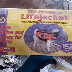 NIB The Pet-Saver Lifejacket Size Small 