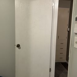 Inside bedroom doors