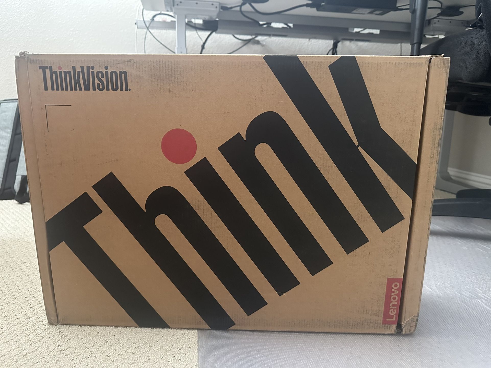 Lenovo ThinkVision T24i-30 24" Class Full HD LED Monitor - 16:9 - Raven Black