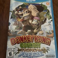 Donkey Kong country tropical freeze Wii U