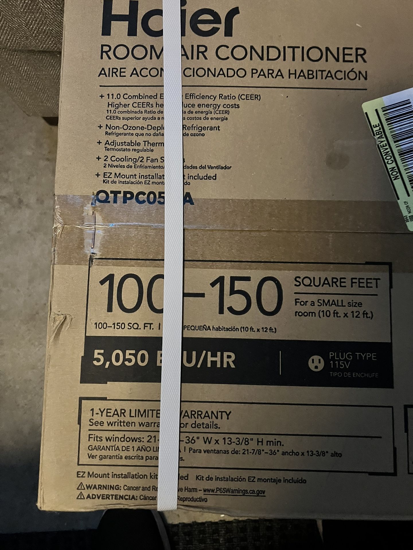 Haier window AC