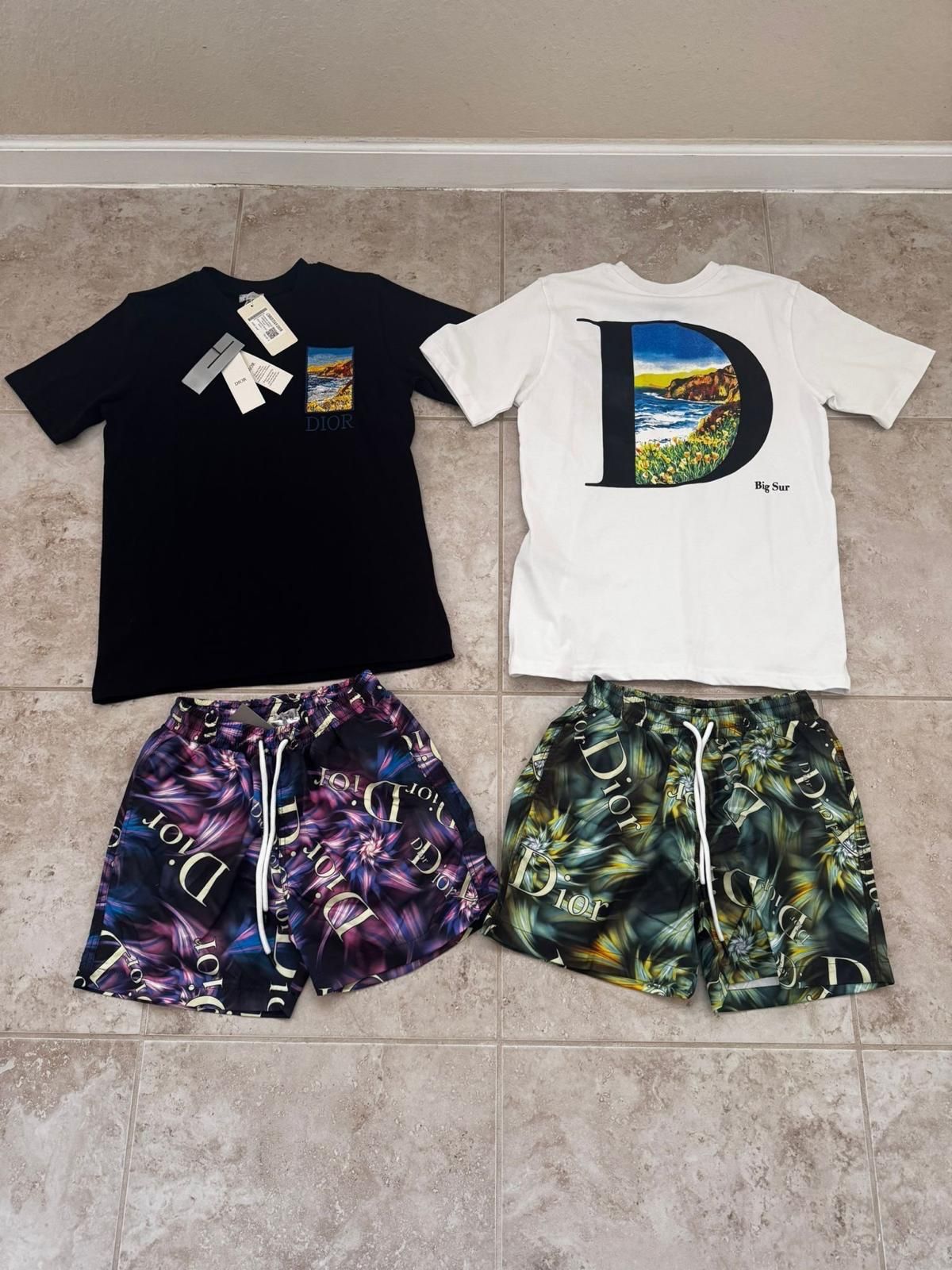 Dior Set (Swim+Tshirt) New Season Any Colors