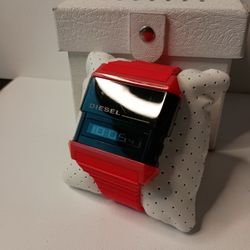 Rare Diesel Digital Black Dial Men's Watch-DZ7198