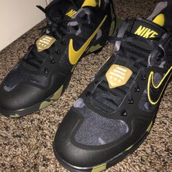 Nike Alpha Huarache Eite Low Military Camo Cleats Size 13