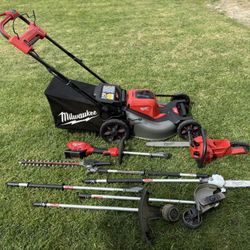 🔥 Milwaukee M18 FUEL Lawn Care Setup – Mower, Chainsaw, Trimmer, Edger, Hedge + MORE 🔥