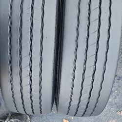 2 Tires For Toll Truck, Box Truck Etc 225/70/19.5