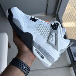 Brand New Air Jordan 4 Retro White Cement | Size 9.5 & 12