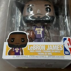 🏀🏀🏀 LeBron James NBA Funko Pop #98 Purple Lakers Jersey Brand New Unopened Box Factory Sealed