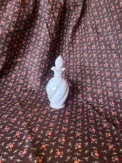 Vintage perfume bottle with matching stopper
