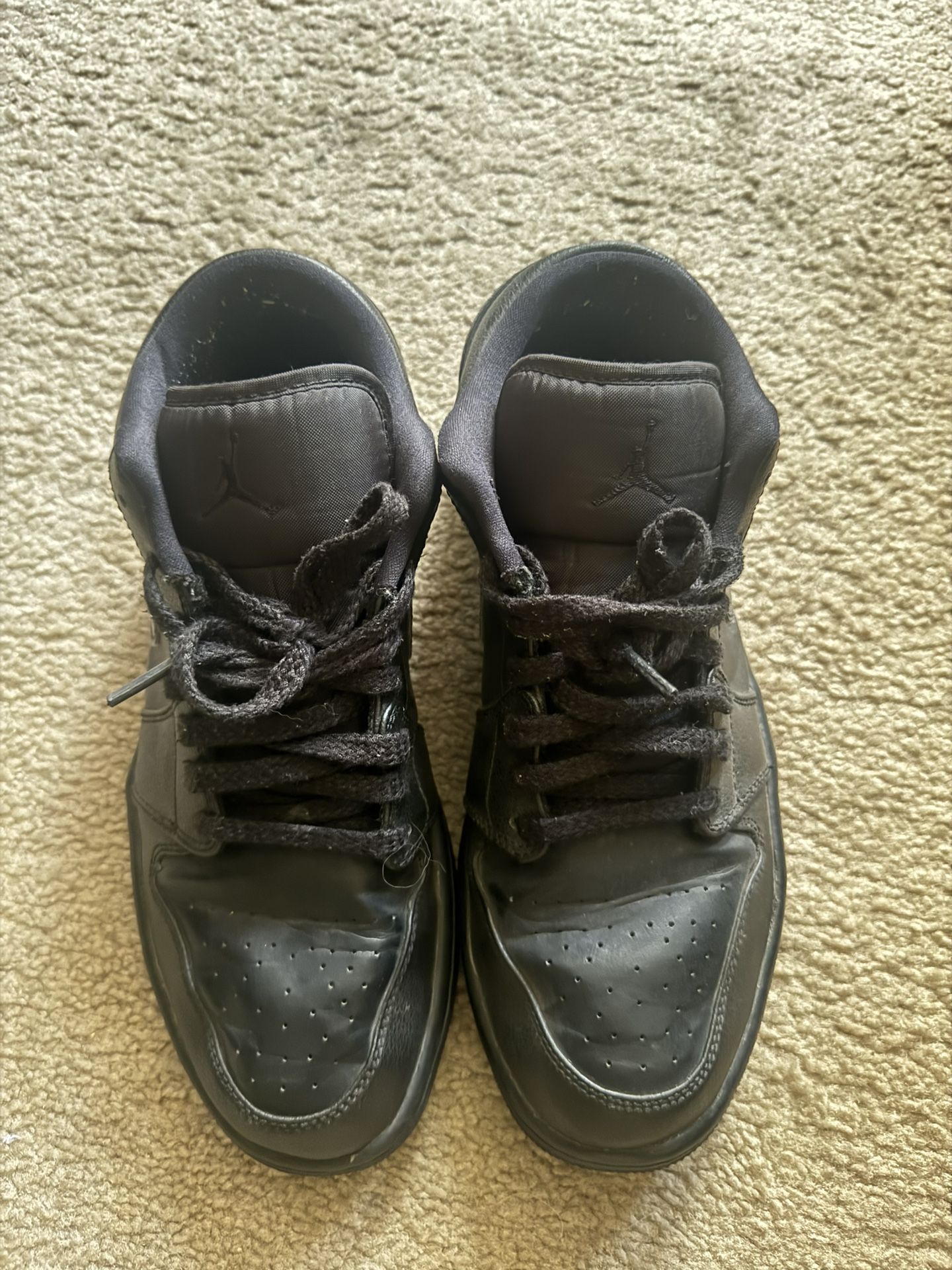 Jordan Air Jordan 1 Low Black/Black Black,New Products : American Fashion Style Bags On Sale