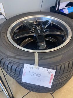 Rims and tires