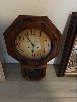 Vintage Verichron Wall Clock Westminster Chimes