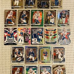 Buffalo Bills 22 Card Football Lot!
