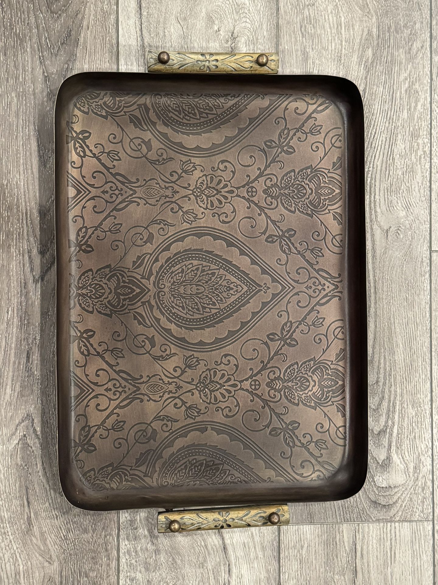 Serving Tray With Wine Corks