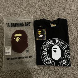 bape x chrome heart 