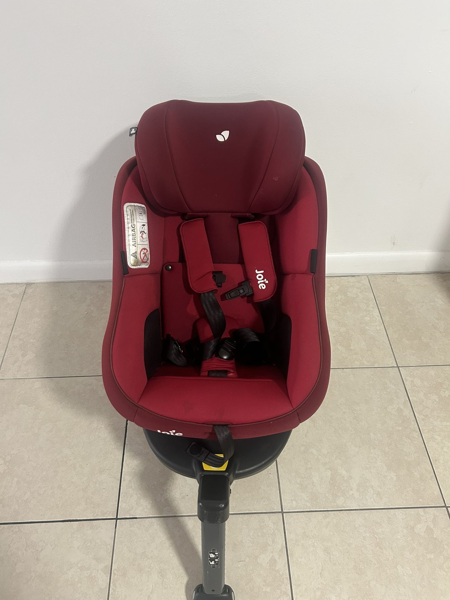 Beautiful RED Joie Car Seat