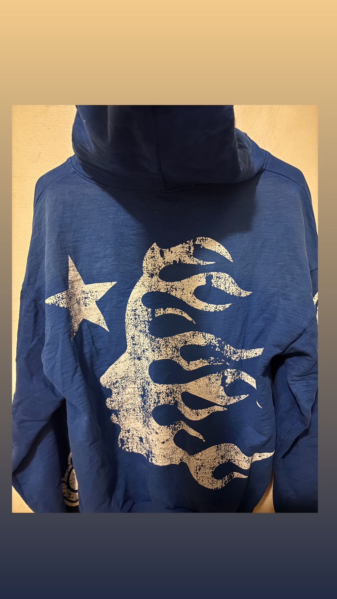 Blue HELLSTAR Hoodie